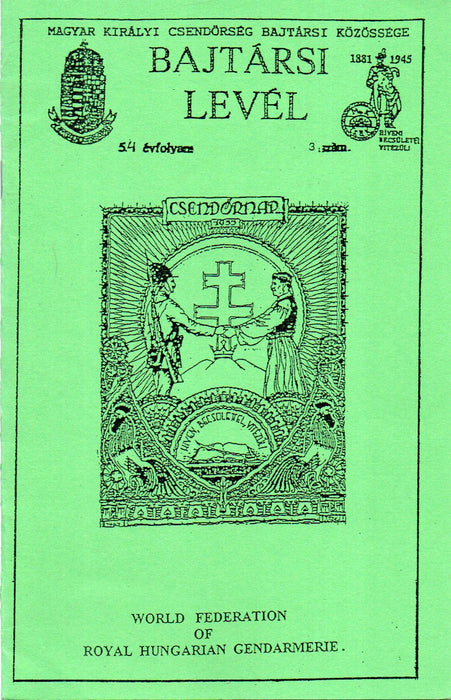 Bajtársi levél 54. évfolyam 2002 3. szám