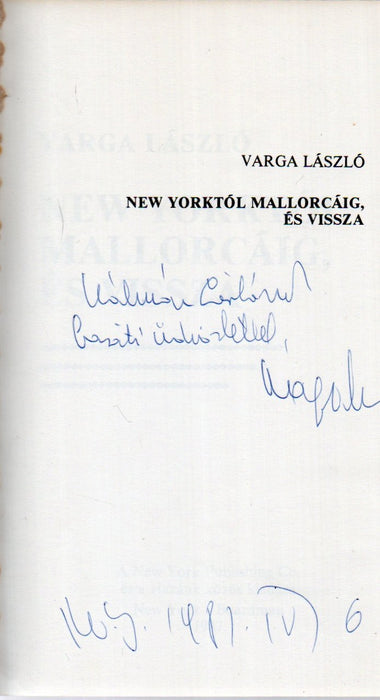 New Yorktól Mallorcáig, és vissza