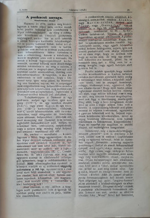 Vadász Ujság IV-V. évfolyam 1925-1926 - Marosvásárhely