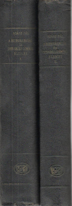 A differenciál- és integrálszámítás elemei I-II.