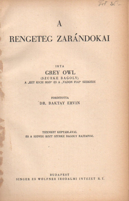 A rengeteg zarándokai