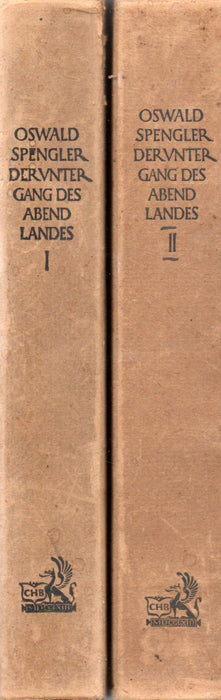 Der Untergang des Abendlandes I-II.