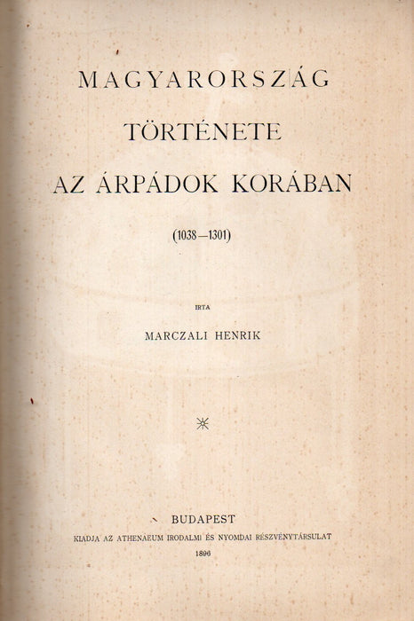 A magyar nemzet története II.