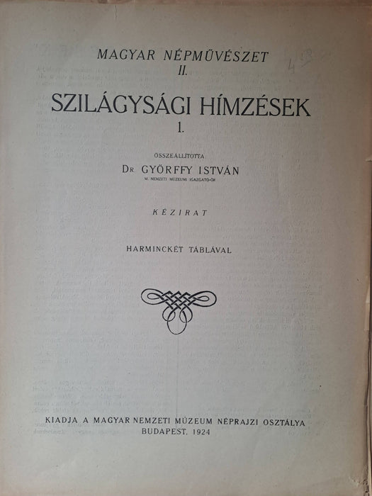 Szilágysági hímzések 1.