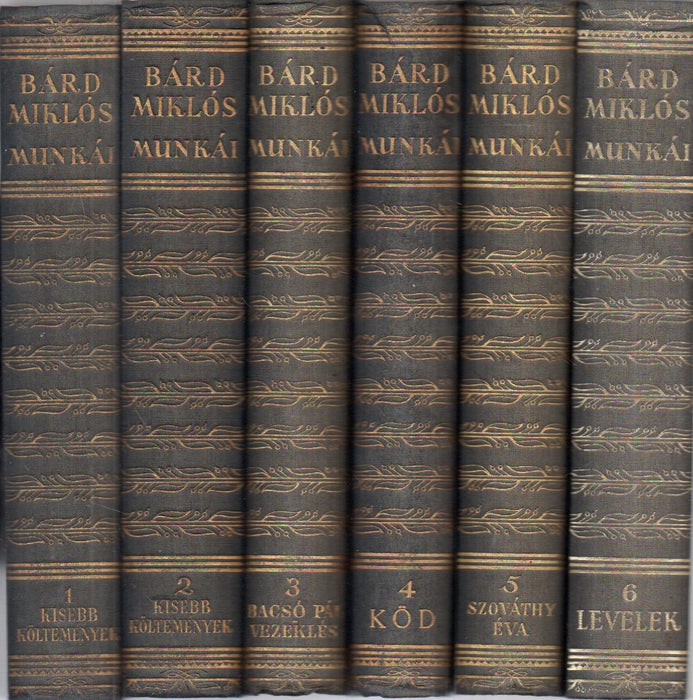 Bárd Miklós művei I-VI.