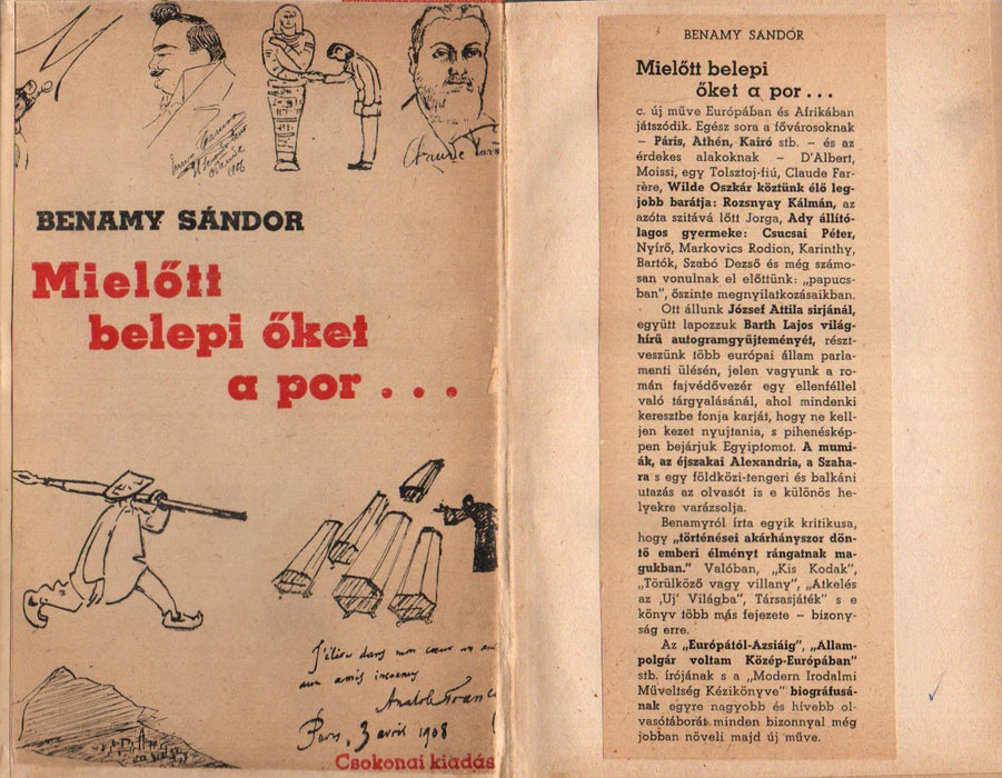 Mielőtt belepi őket a por...