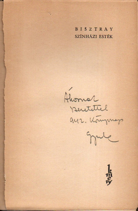 Színházi esték 1930-1940