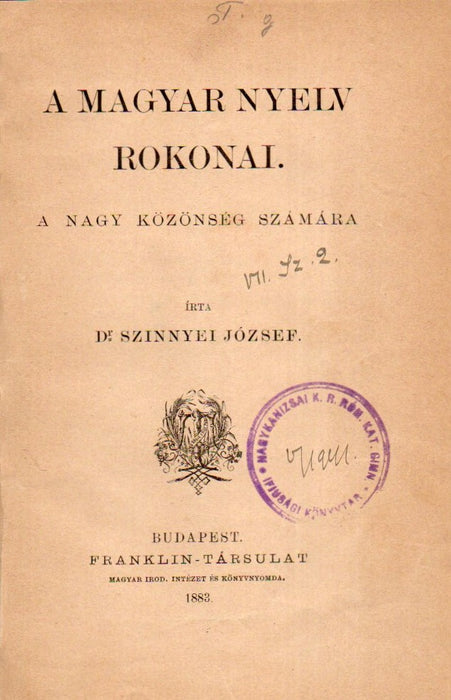 A magyar nyelv rokonai