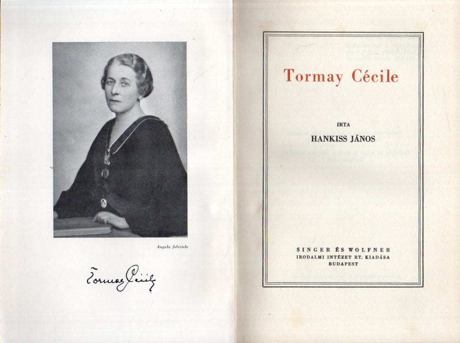 Tormay Cécile