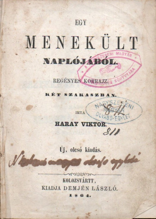 Egy menekült naplójából - Hiányos!