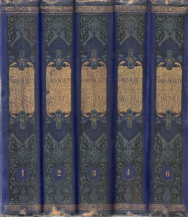 Vörösmarty összes költeményei I-IV., VI.