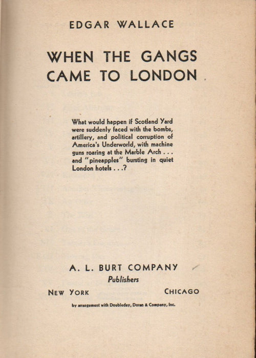 When The Gangs Came To London