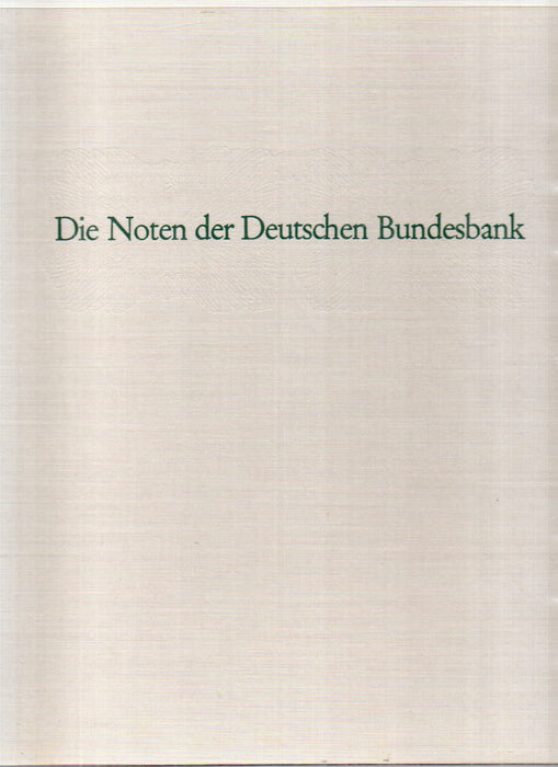 Die Noten der Deutschen Bundesbank
