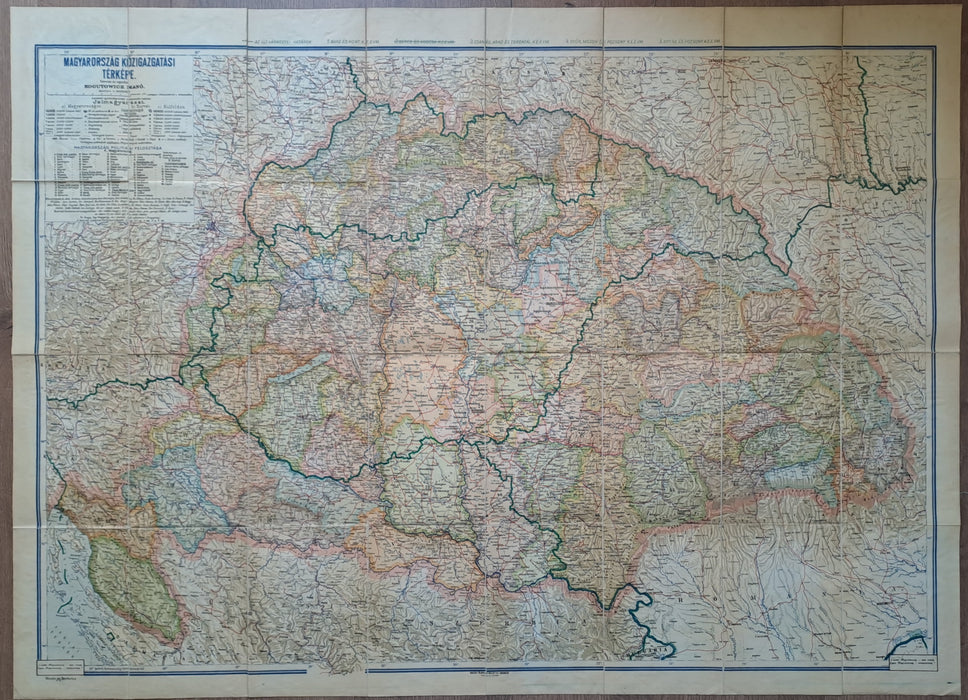 Magyarország közigazgatási térképe