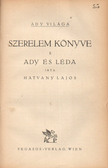 Ady világa I-II.