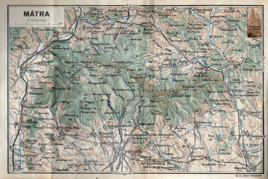 A Mátra részletes kalauza