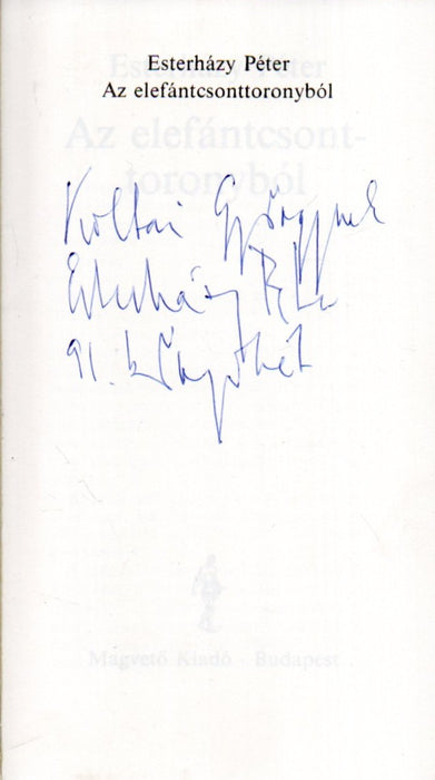 Az elefántcsonttoronyból