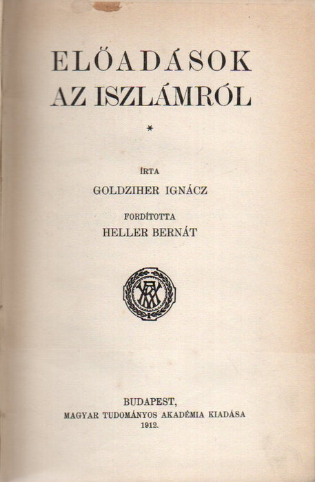 Előadások az iszlámról