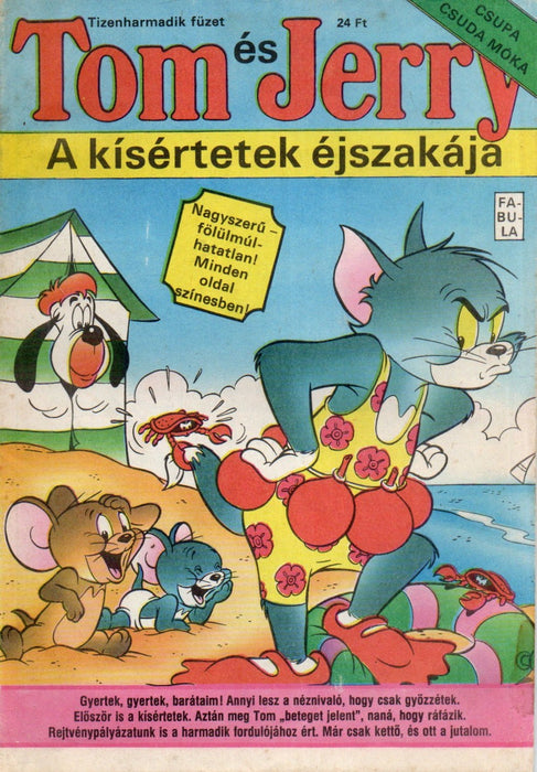 Tom és Jerry 13. füzet - A kísértetek éjszakája