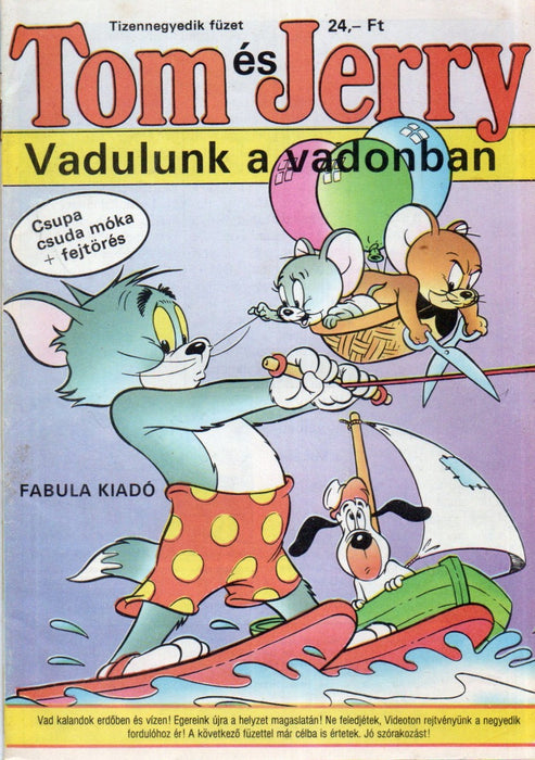Tom és Jerry 14. füzet - Vadulunk a vadonban