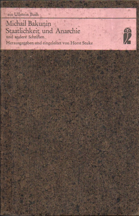 Staatlichkeit und Anarchie