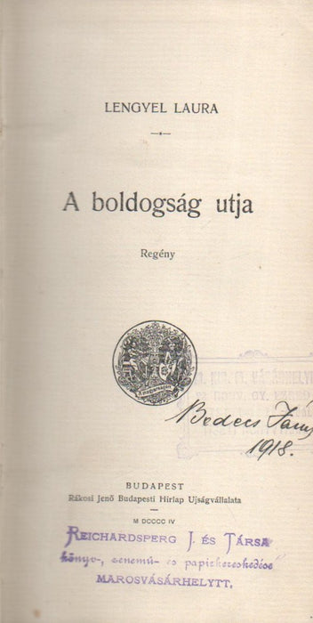 A boldogság utja