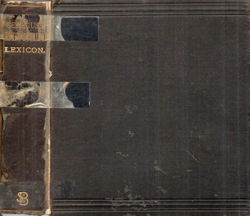 Gesenius's Hebrew and Chaldee Lexicon to the Old Testament Scriptures