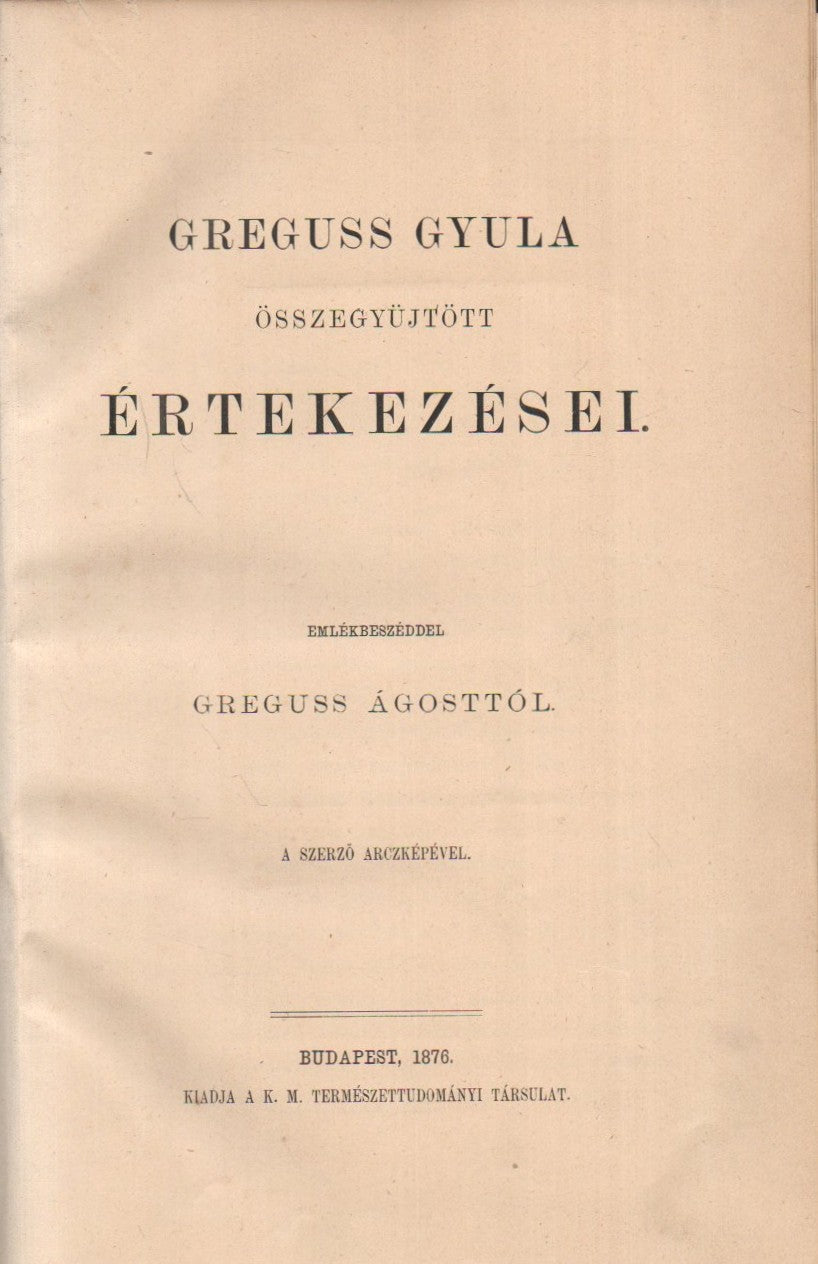 Általános természettudományok