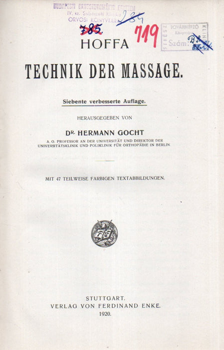 Technik der Massage