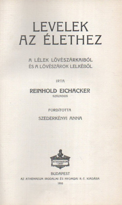 Levelek az élethez