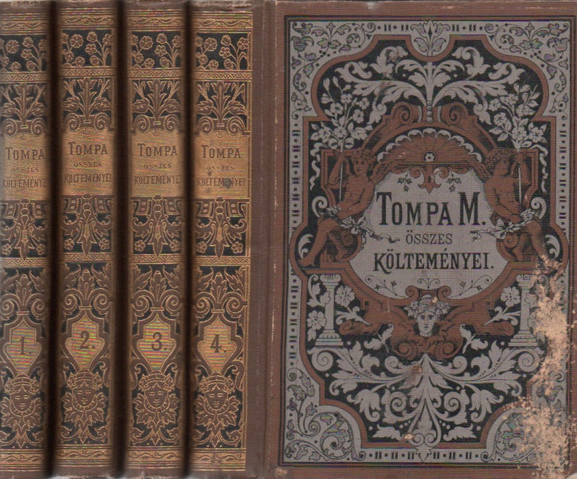 Tompa Mihály összes költeményei I-IV.