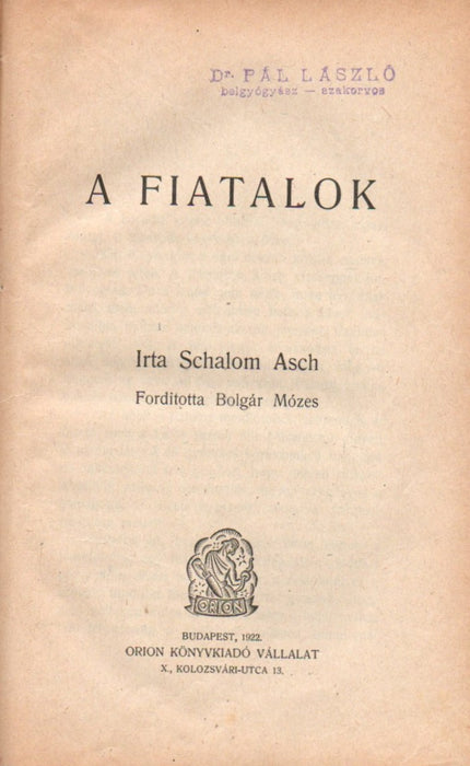 A fiatalok