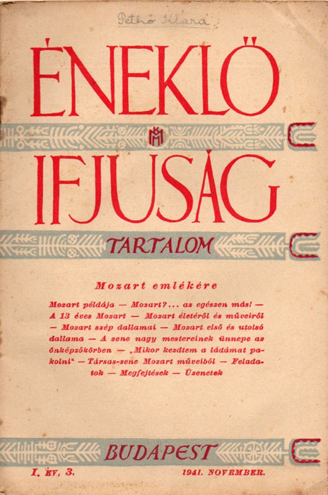 Külpolitikai adatok az 1939. évről