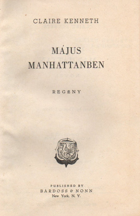 Május Manhattanben
