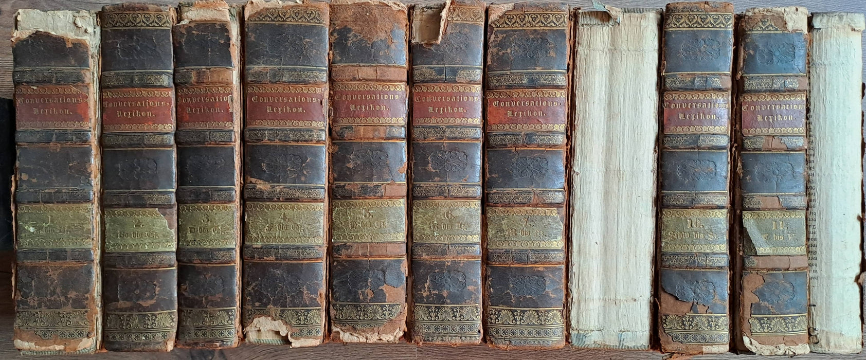 Conversations-Lexikon I-VIII., X-XII.