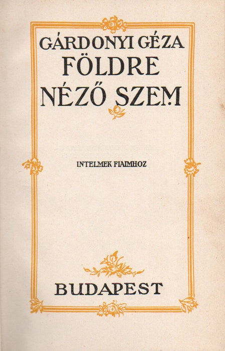 Földre néző szem