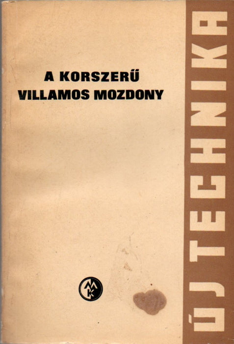 A korszerű villamos mozdony