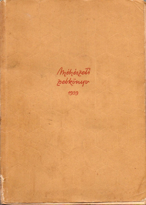 Méhészeti zsebkönyv 1959