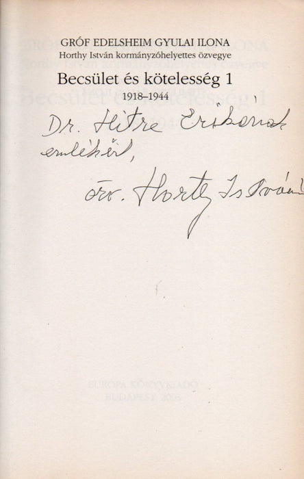 Becsület és kötelesség 1-2.