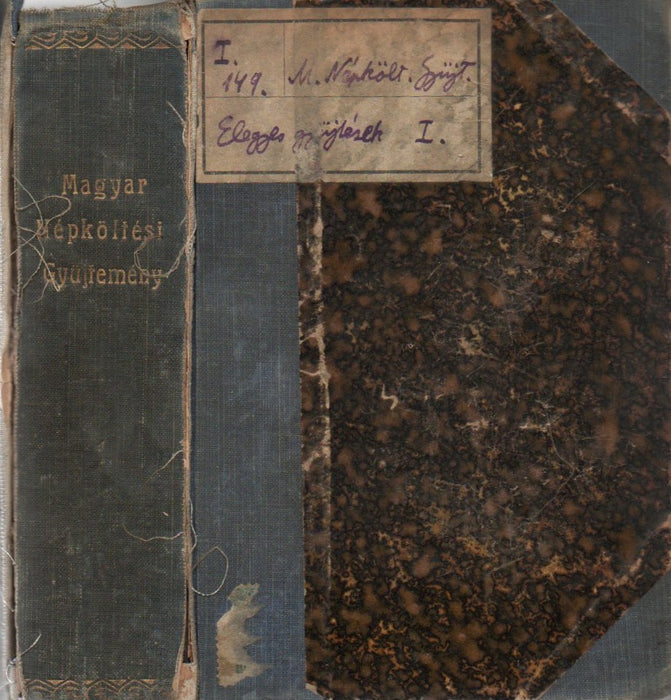 Magyar népköltési gyűjtemény I. Elegyes gyűjtések