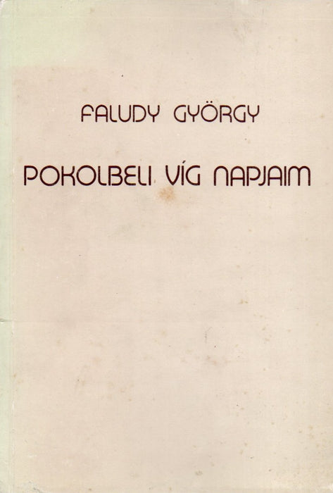 Pokolbeli víg napjaim