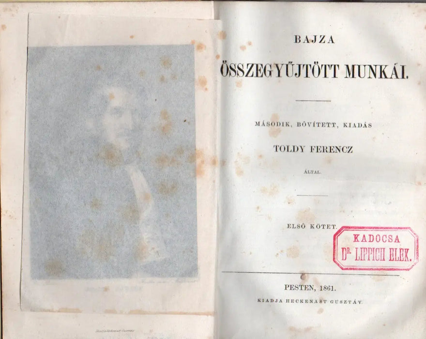 Bajza összegyűjtött munkái I-II.