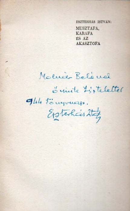 Musztafa, Karafa és az akasztófa I-III.