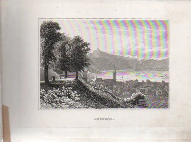 Souvenier - Album a Salzkammergut és az osztrák Alpok látképeivel