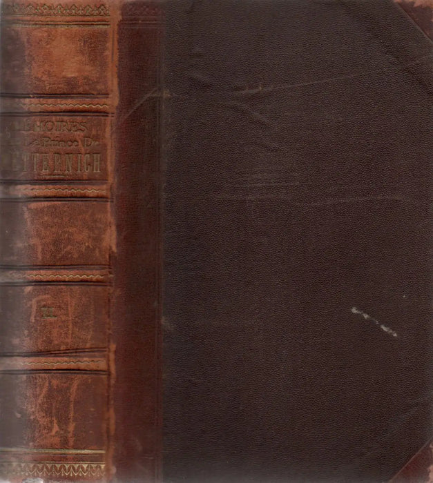 Mémoires, documents et écrits divers laissés par le prince de Metternich II.