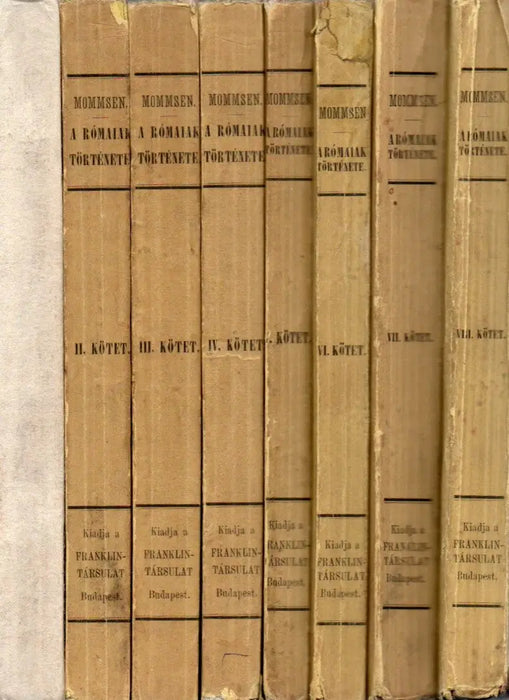 A rómaiak története I-VIII.