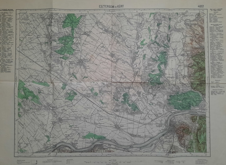 Jelkulcs a topografiai térképek számára