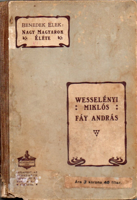 Nagy magyarok élete I., IV., V., VII., XI. kötet