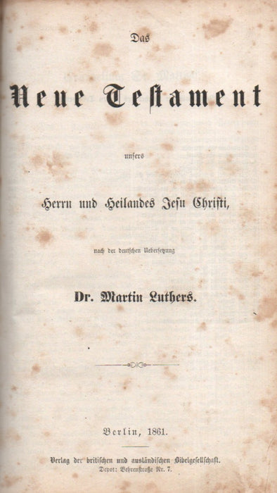 Die Bibel (1861)