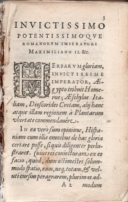 Rariorum aliquot stirpium per Hispanias observatarum historia